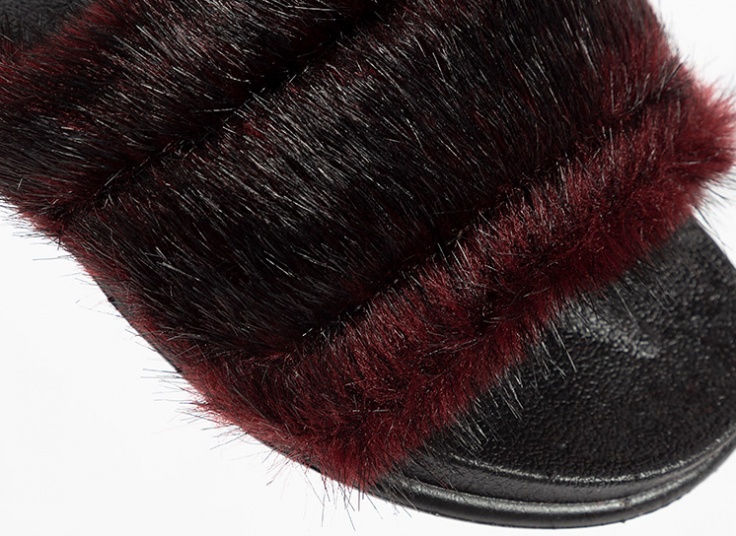 دمپایی خزدار زنانه Nasim