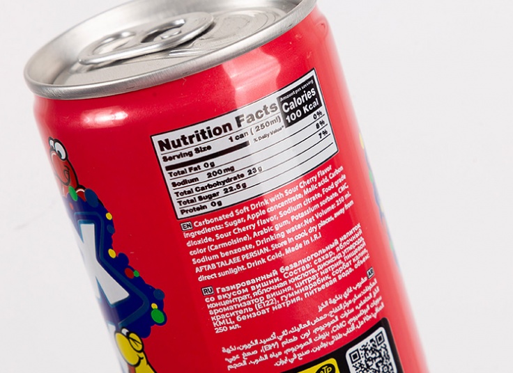 نوشیدنی گازدار kixmax