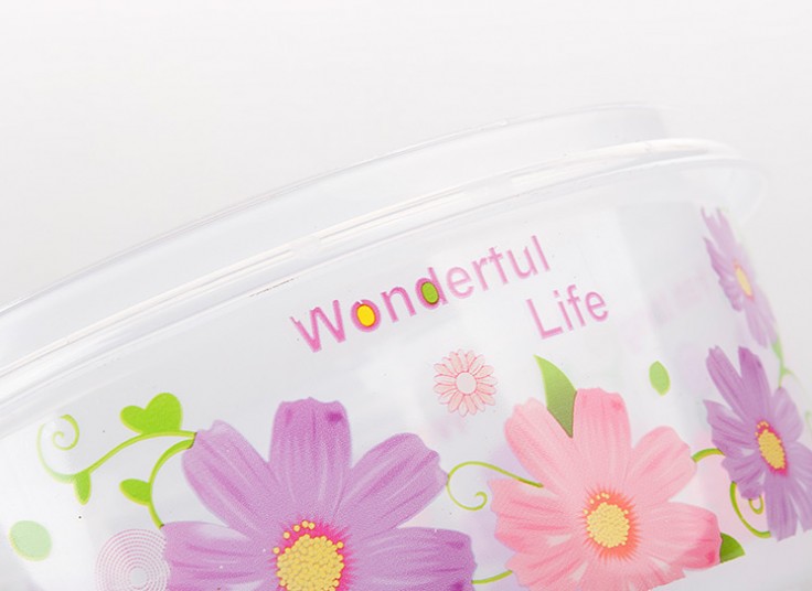 ظرف 5 تکه درب دار Rosy