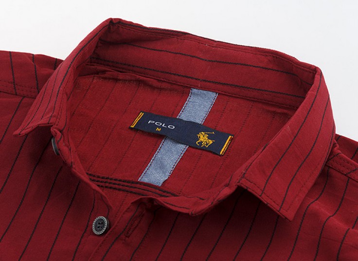 پیراهن راه راه مردانه طرح Polo Club