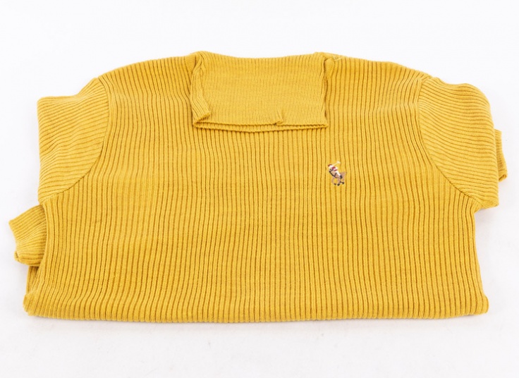 بلوز یقه اسکی بافت طرح POLO