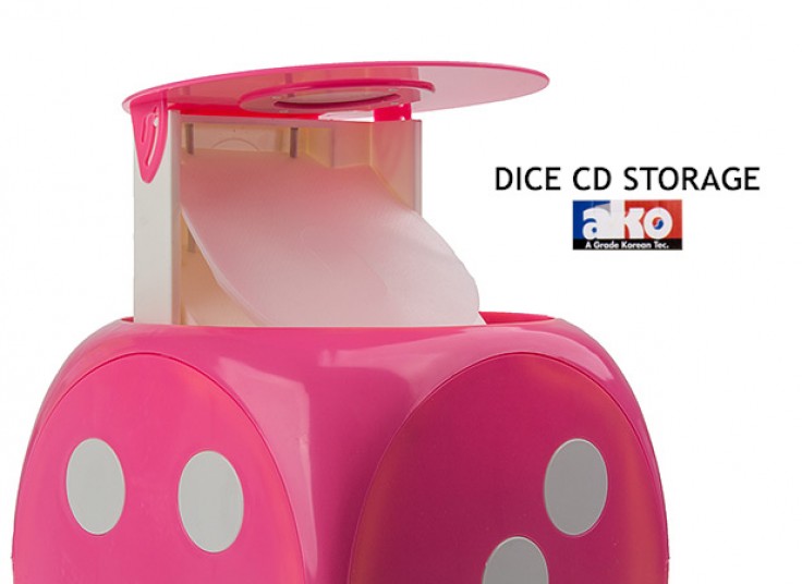 باکس CD کشویی طرح تاس