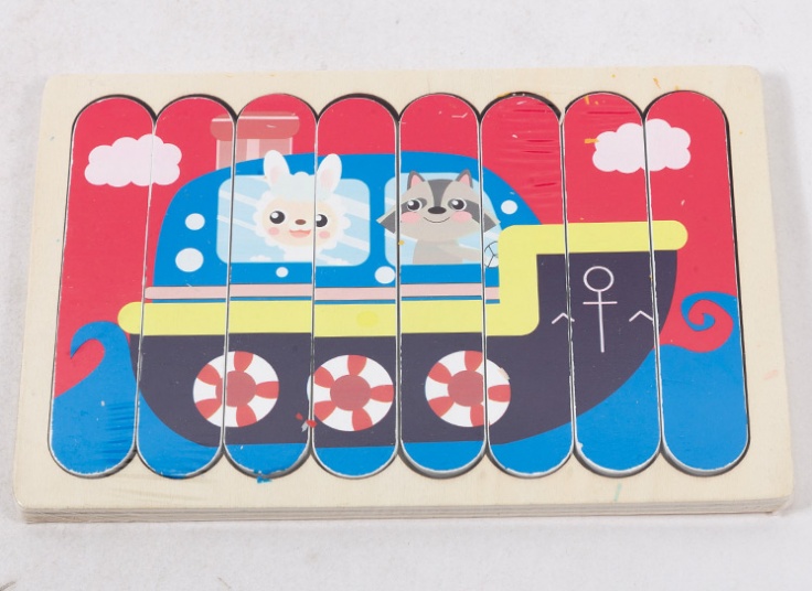 پازل چوبی 8 تکه