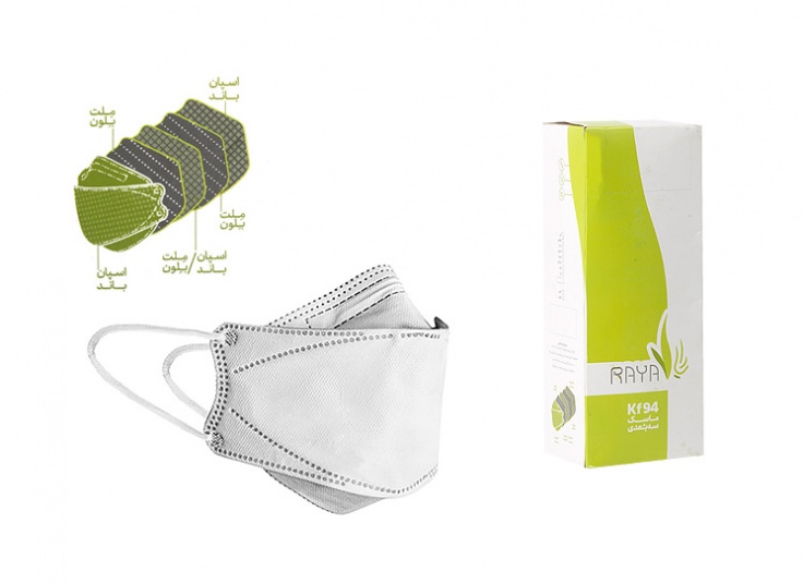 ماسک سه بعدی Kf94 RAYA