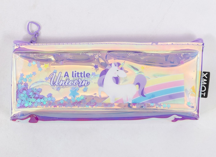 جامدادی هولوگرامی طرح یونیکورن