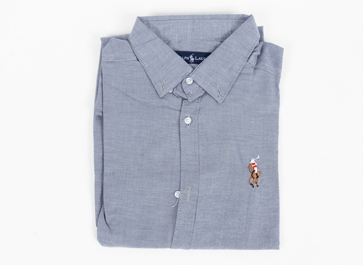 پیراهن آستین بلند مردانه طرح Polo