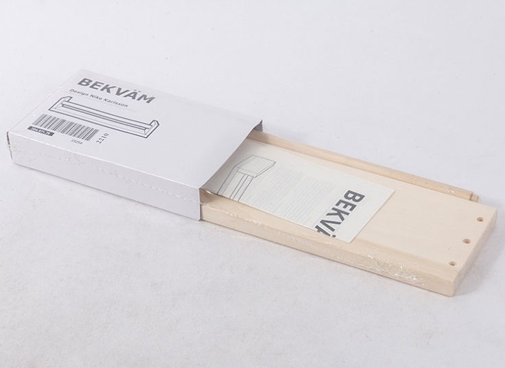 شلف چوبی IKEA مدل BEKVAM