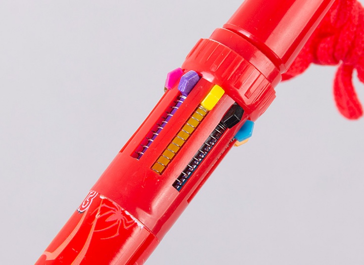 خودکار ده رنگ فانتزی