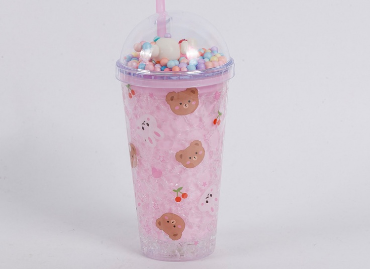 لیوان اسموتی چراغدار فانتزی