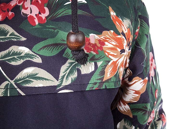 کاپشن گلدار Blue Tea