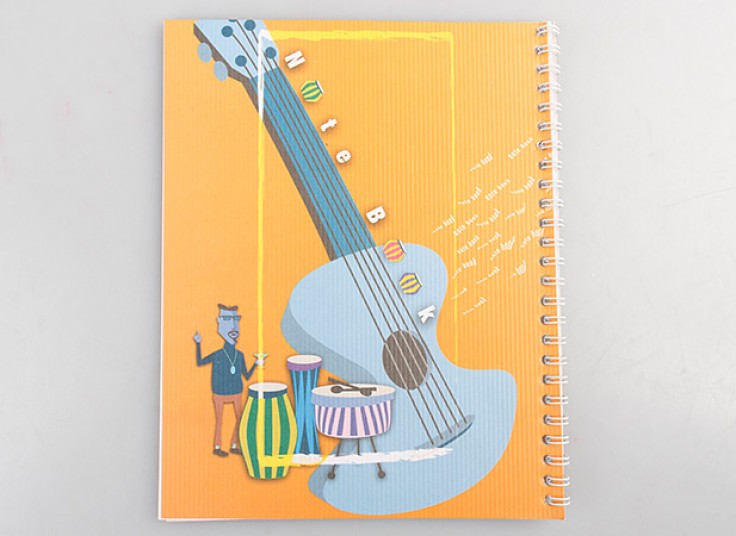 دفتر نقاشی سیمی طرحدار