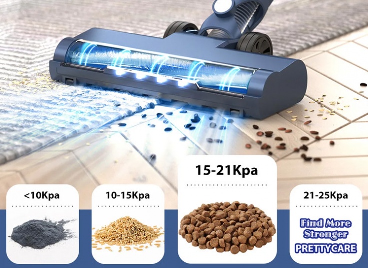 جارو شارژی‌ PRETTYCARE W200