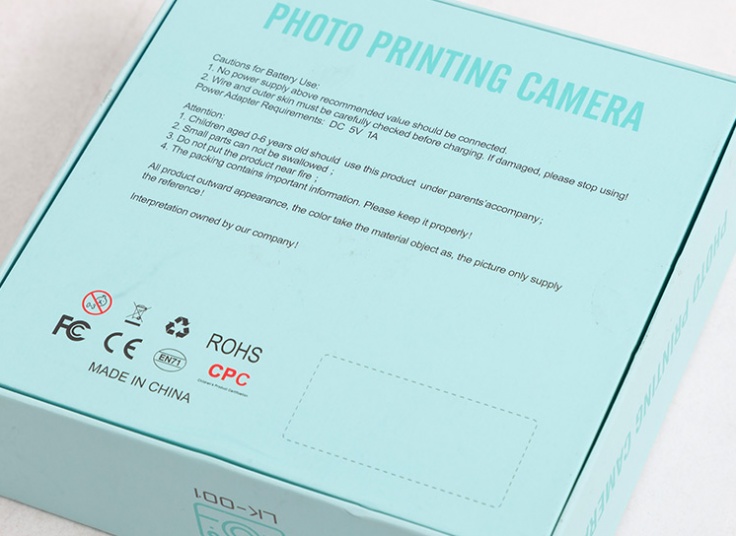 دوربین عکاسی چاپ فوری مدل LK001