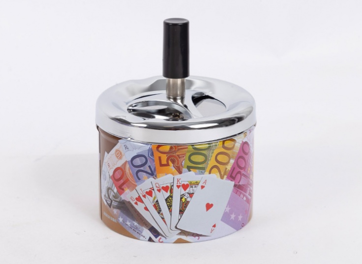 زیرسیگاری فلزی چرخشی Ashtray