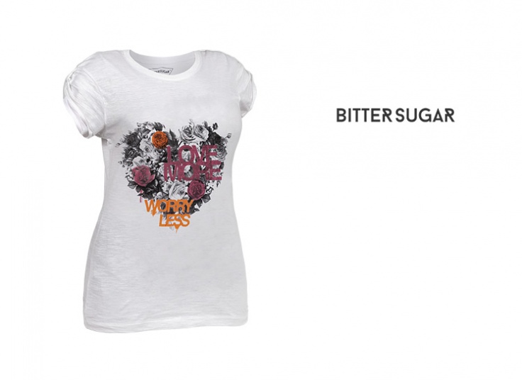 تیشرت زنانه Love More