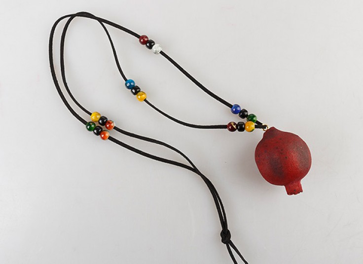 گردنبند انار طبیعی