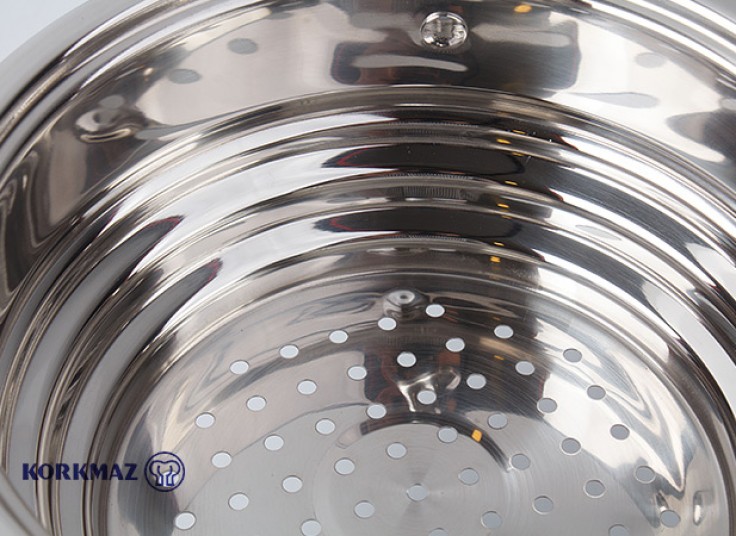 ست 23 پارچه استیل KORKMAZ