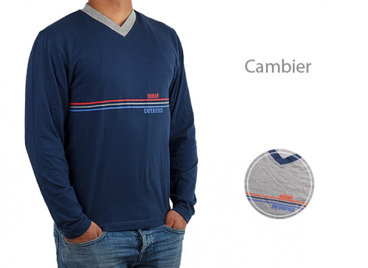 تیشرت آستین بلند مردانه Cambier