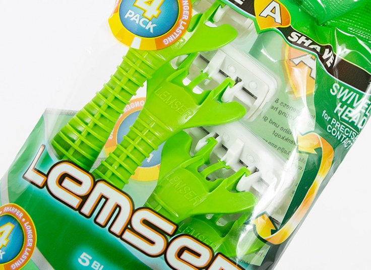 پکیج 4 عددی تیغ اصلاح Lemser