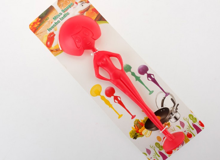 کفگیر و ملاقه طرح آدمک