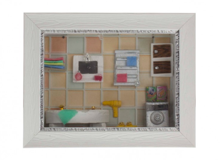 تابلو سرویس بهداشتی Shadow Box