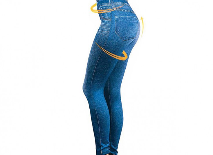 شلوار طرح جین تو کرکی Slim Lift