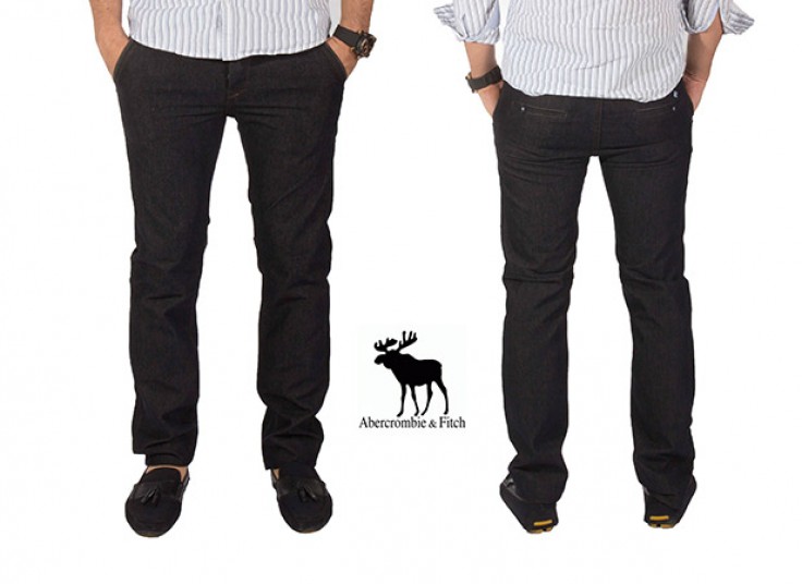 شلوار کتان طرح جین Abercrombie