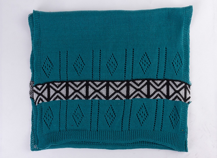 شال بافت زمستانی cribriform