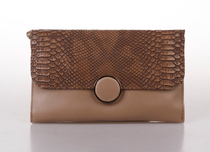 کیف کج زنانه Round Button