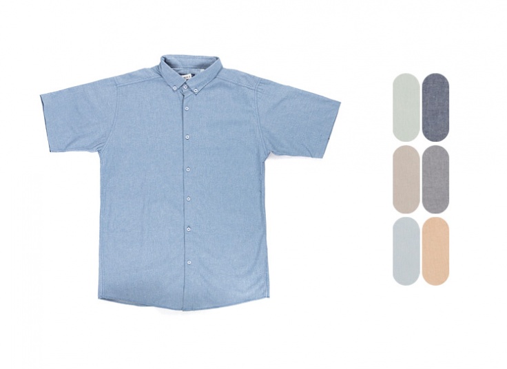 پیراهن مردانه قواره‌دار طرح POLO