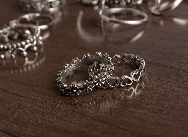 پکیج یازده عددی انگشتر variant