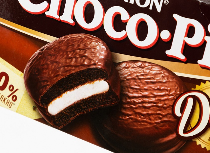 پک شش عددی کیک والس choco pie