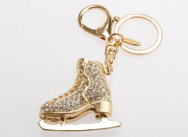 آویز کلید کریستالی Bird