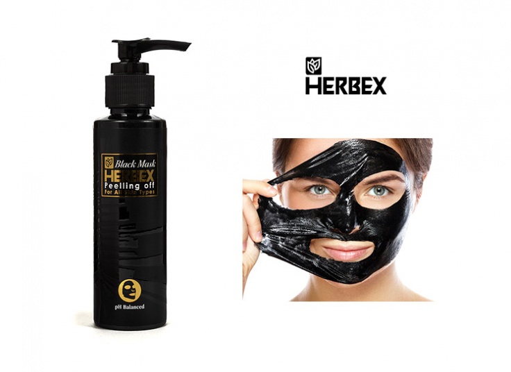 ماسک لایه بردار کربنی HERBEX