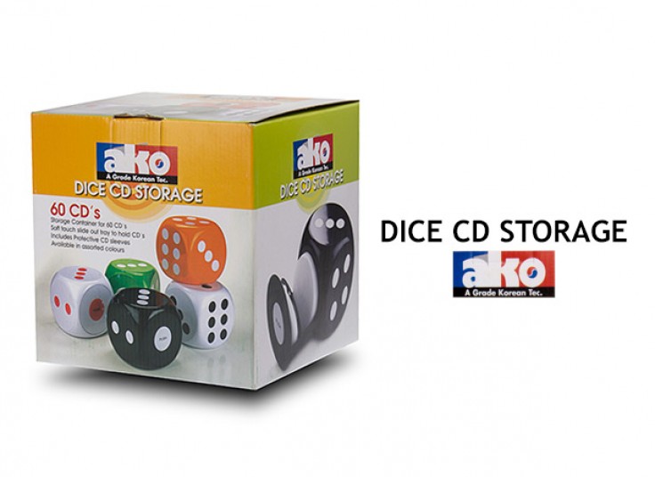 باکس CD کشویی طرح تاس