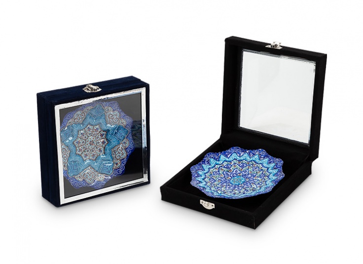 بشقاب میناکاری