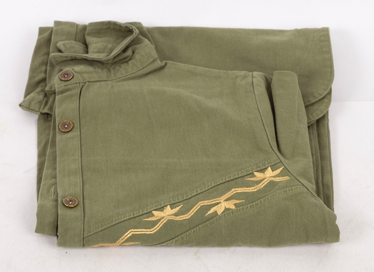 مانتو پاییزه کتان