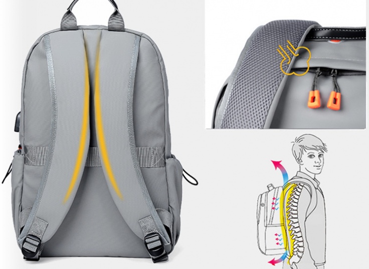 کوله پشتی لپ تاپ USB دار