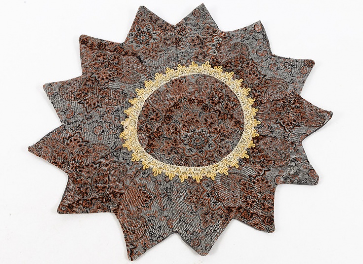 رومیزی ترمه طرح ستاره