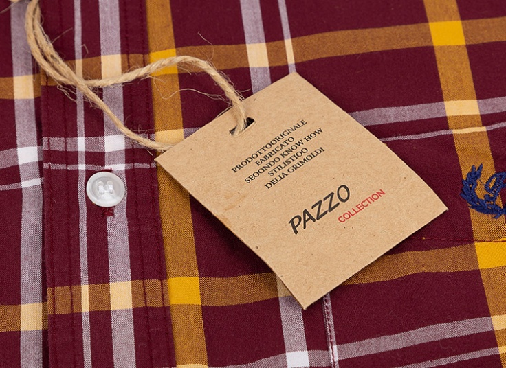 پیراهن چهارخانه Pazzo