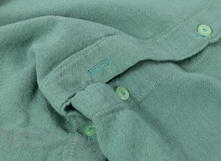 مانتو کنفی جلو دکمه‌ دار