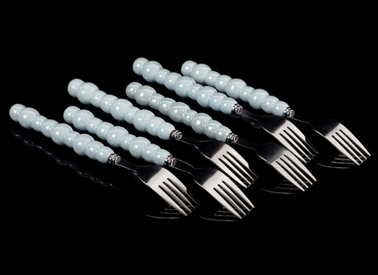 کارد و چنگال دسته مرواریدی