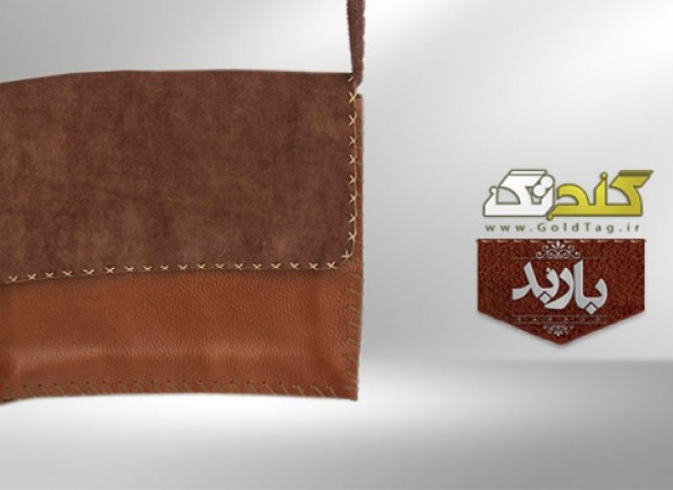 کیف آویز تمام چرم باربد