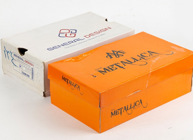 کفش چرمی مردانه Metallica