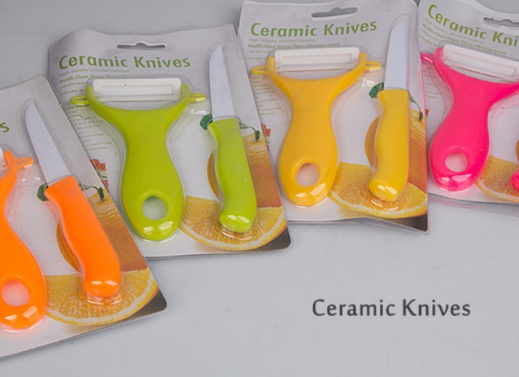 پکیج پوست کن و چاقو سرامیکی Ceramic Knives