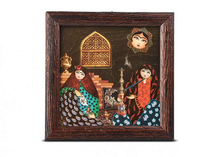 تابلو نفیس و نقش برجسته خاتون