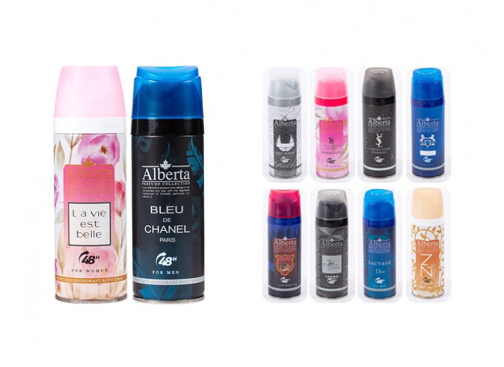 اسپری خوشبو کننده بدن Alberta