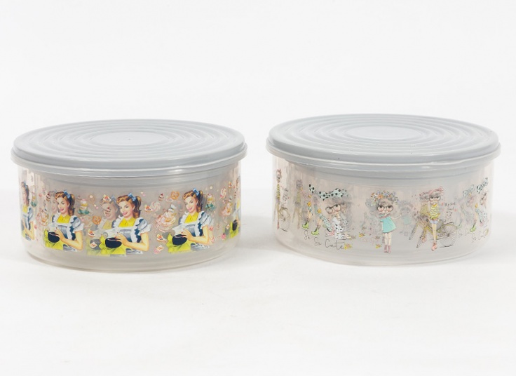 ظروف فریزری شفاف RoseMan