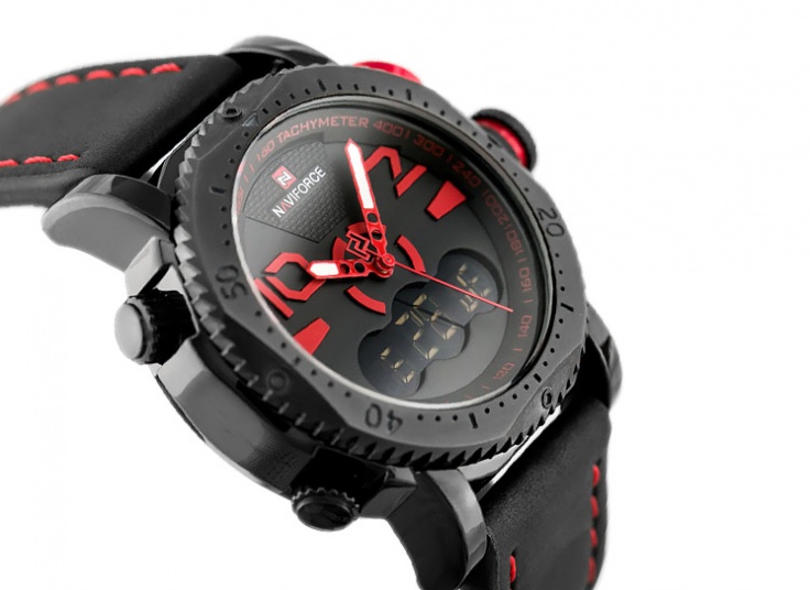 ساعت دو زمانه مردانه Navi Force