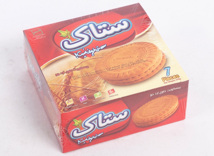 بیسکوئیت میوه ای ستاک